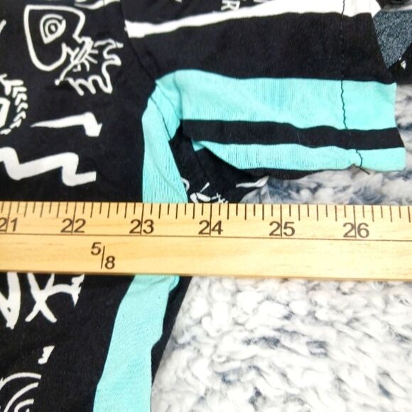 Reason Brand Trap Star Striped Hawaiian  Casual Button Down Shirt 3X RUNS SMALL - Picture 7 of 9